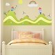 preview thumbnail 2 of 2, Walplus Happy Hills Kids Children Wall Sticker Nursery Decor Decal