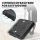 preview thumbnail 26 of 25, Heavy Duty Sand Water Fillable Patio Offset Cantilever Umbrella Base with Wheels