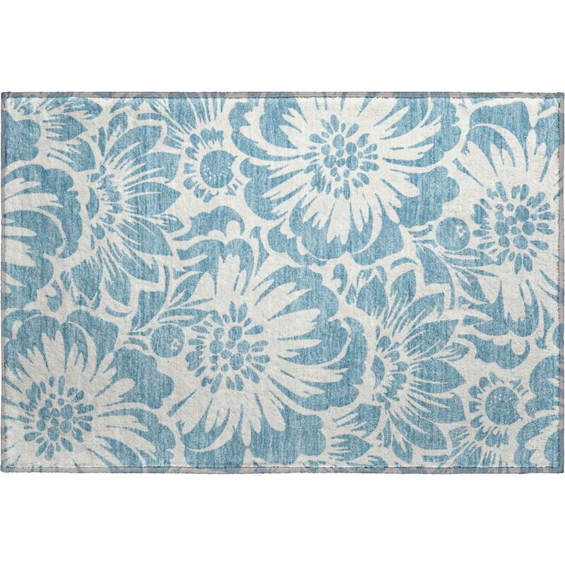 Premium Washable Super Soft Modern Floral Mayfield Rug