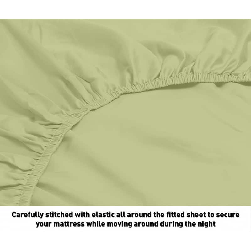 Home Sweet Home Dream Embossed Pleated Bed Sheet Set