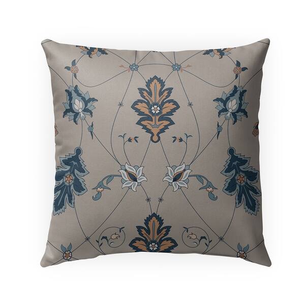 BABYLON BLUE & GREY Outdoor Pillow By Marina Gutierrez Bed Bath
