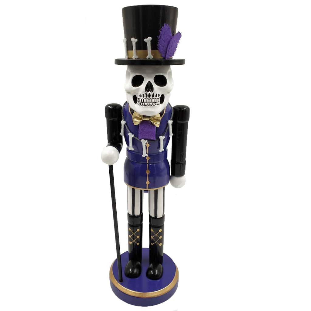 14" Day of the Dead Voodoo Nutcracker