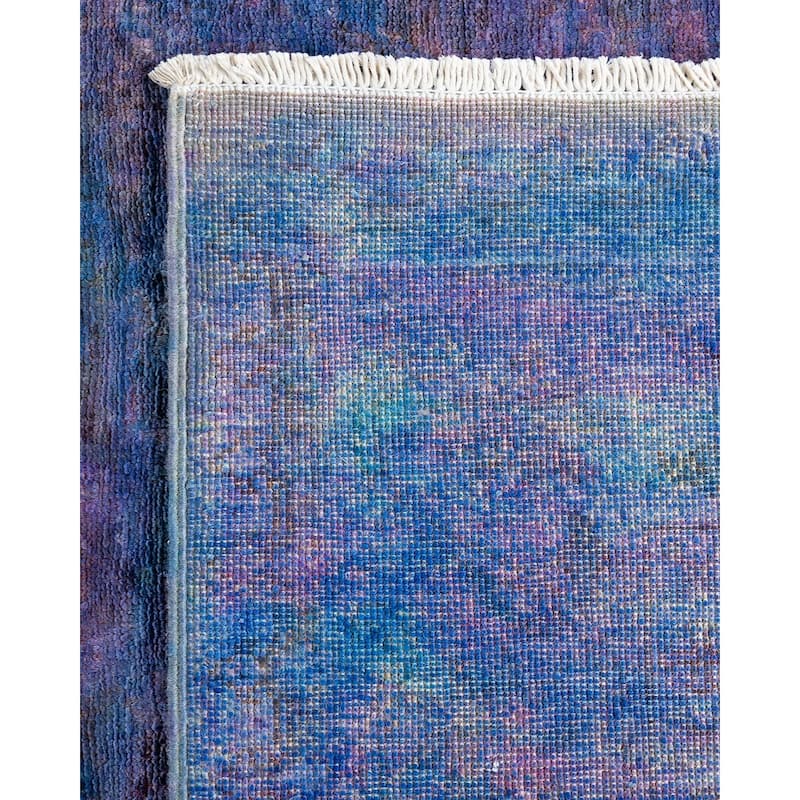 Vibrance, One-of-a-Kind Hand-Knotted Runner Rug - Multi, 3' 2" x 11' 10" - 3' 2" x 11' 10"