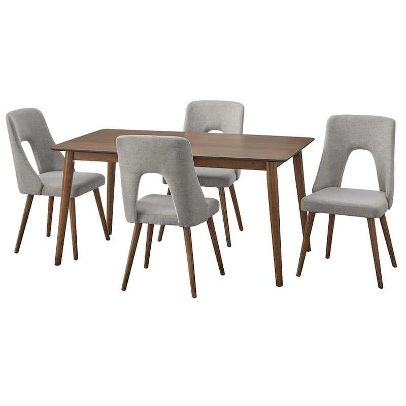 Lifestorey Clover Solid Wood Dining Chair (Set of 2)