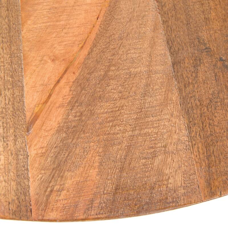 Paria Collection Solid Mango Wood Table - 36x43x36