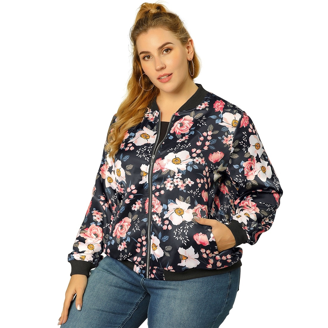 plus size bomber jacket 4x