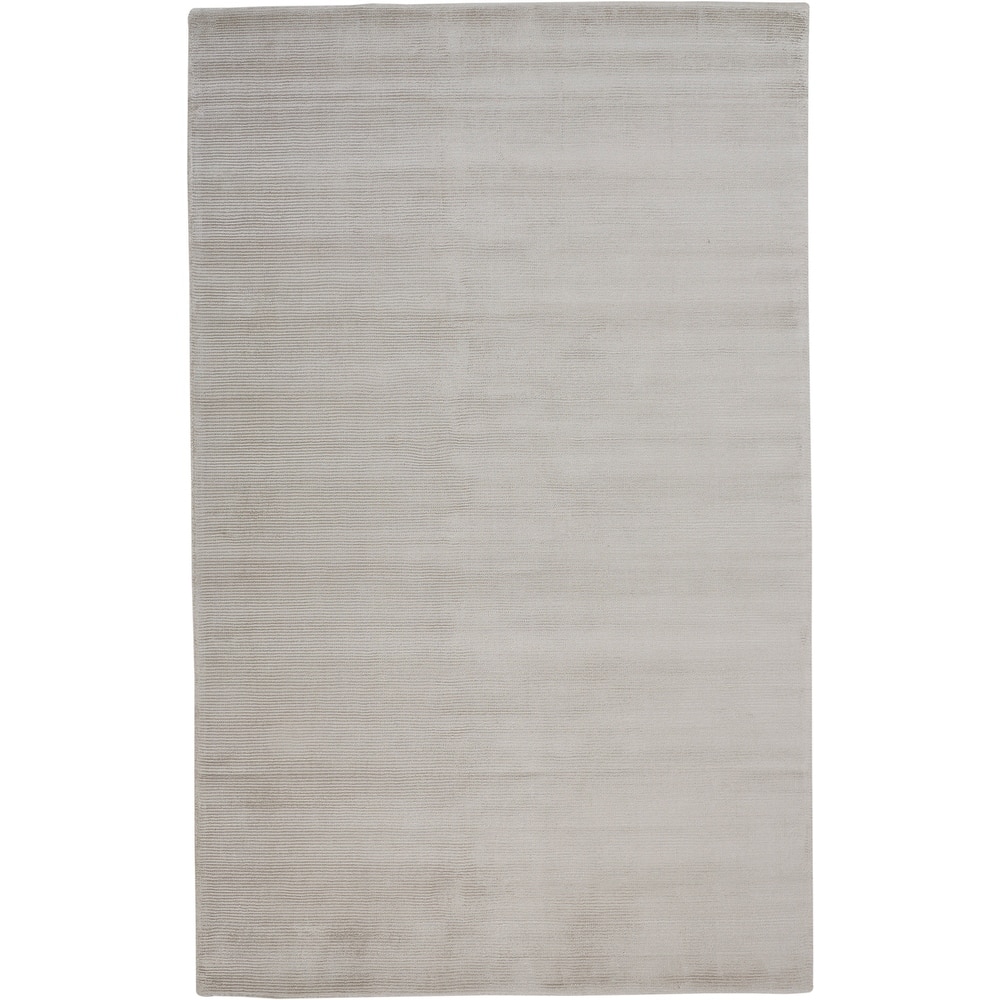 Grand Bazaar Knox Hand Woven Solid Modern Area Rug