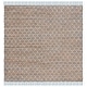 preview thumbnail 72 of 84, SAFAVIEH Handmade Cape Cod Zinca Coastal Jute Tassel Rug 6' Square - Navy/Natural - Square