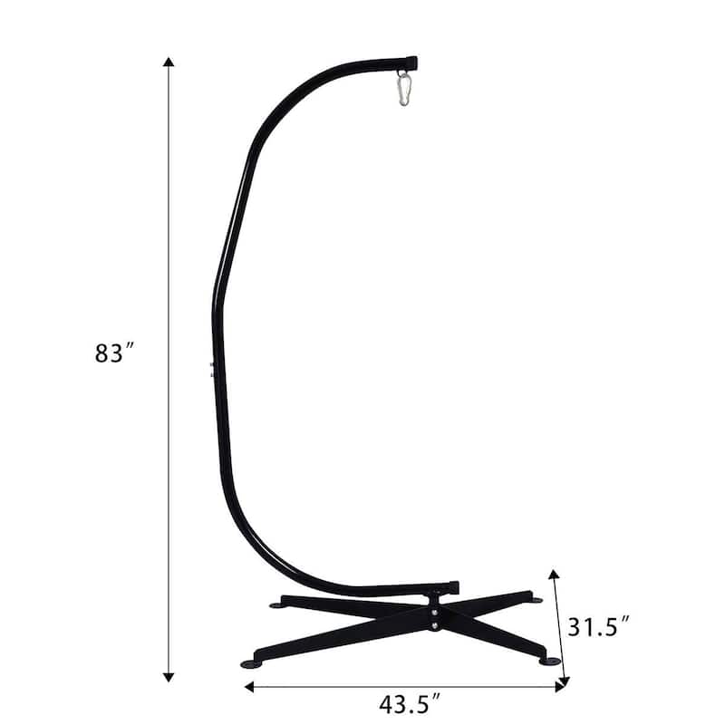 C Hammock Chair Stand Hanging Chair Stand
