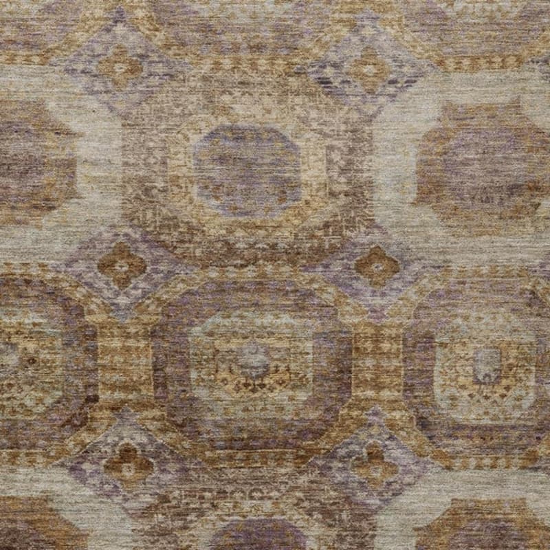 HomeRoots Medallion Transitional Rectangle Outdoor Rug