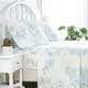 Option Blue Big Floral Sheet Set