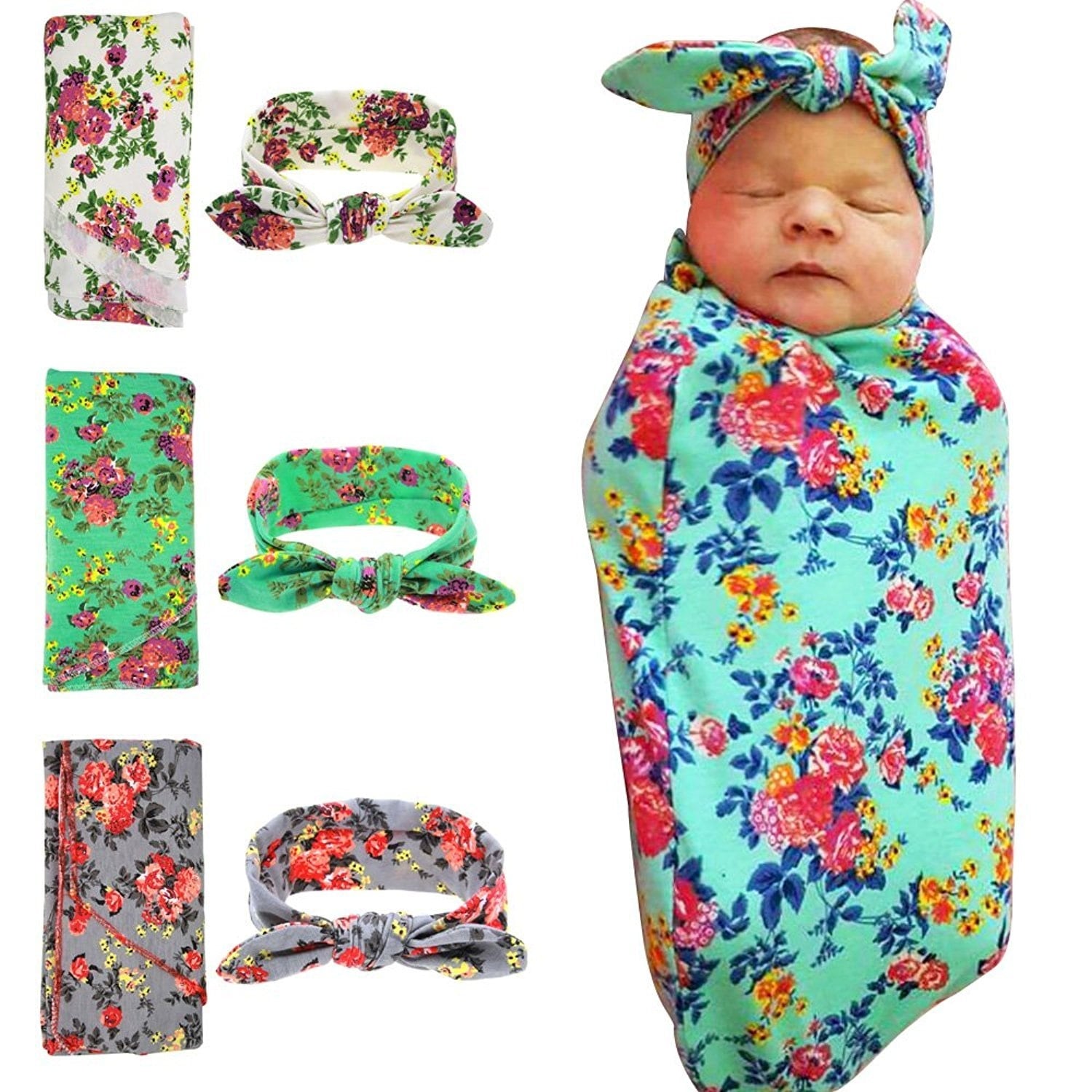 swaddle baby receiving blanket