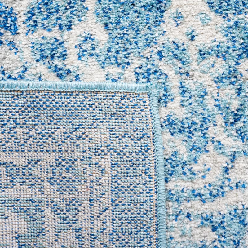SAFAVIEH Evoke Pety Vintage Distressed Rug - 2'2" x 5' - Blue/Ivory
