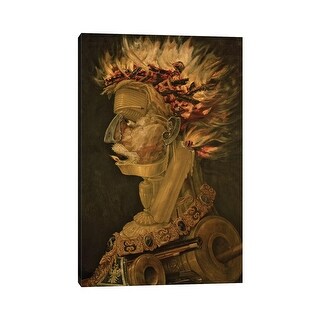 iCanvas "Fire, 1566" by Giuseppe Arcimboldo Canvas Print - Bed Bath ...