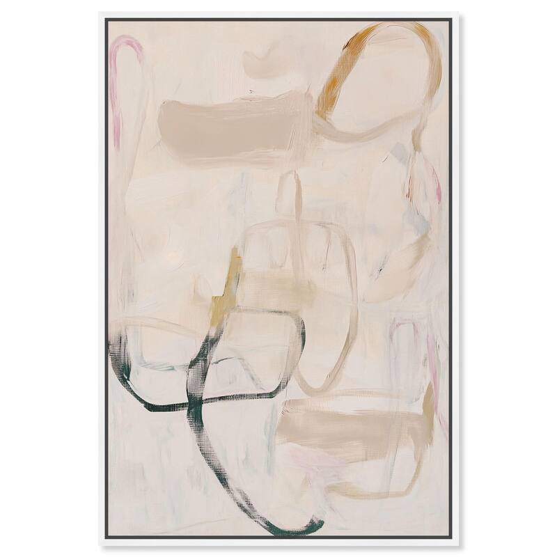 Faded Outlines I Canvas by Art Remedy - 20" x 30" - White
