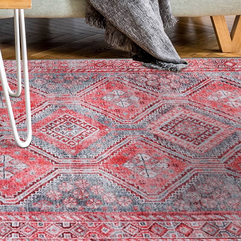 Superior Southwestern Geometric Diamonds Indoor Area Rug