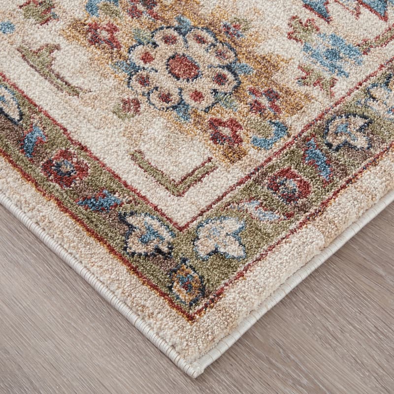 Grand Bazaar Stirling Machine Made Oriental Traditional Area Rug