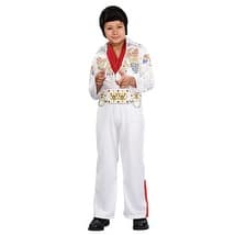 Shop Deluxe Elvis Presley Jumpsuit Kids Costume Free Shipping On