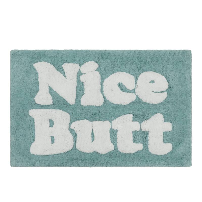 Jessica Simpson "Nice Butt" Cotton Bath Rug, 20"x32"