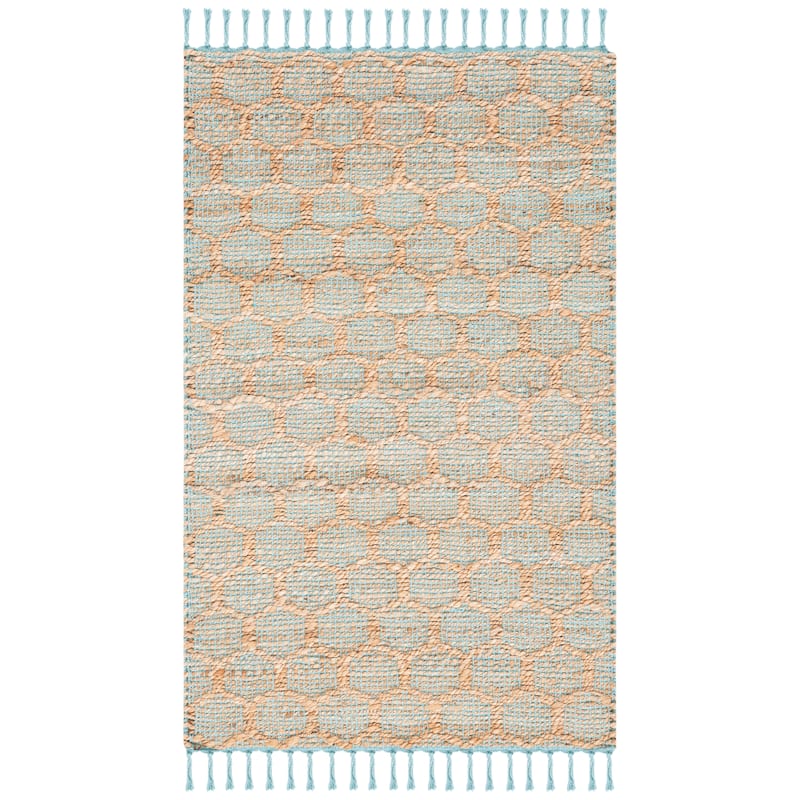 SAFAVIEH Handmade Cape Cod Zorina Coastal Jute Tassel Rug