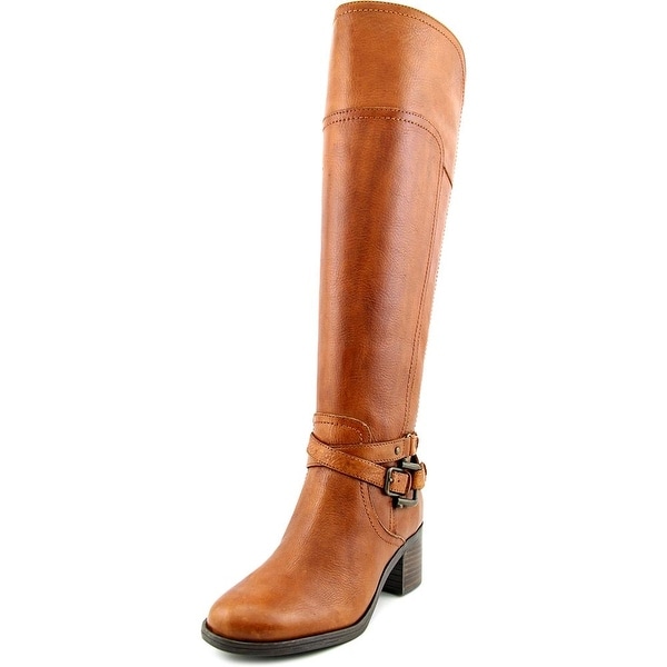 Marc Fisher Kacee Wide Calf Women Med Brown Boots