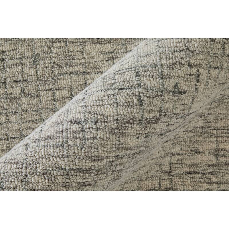 Grand Bazaar Natal Hand Tufted Solid Transitional Area Rug