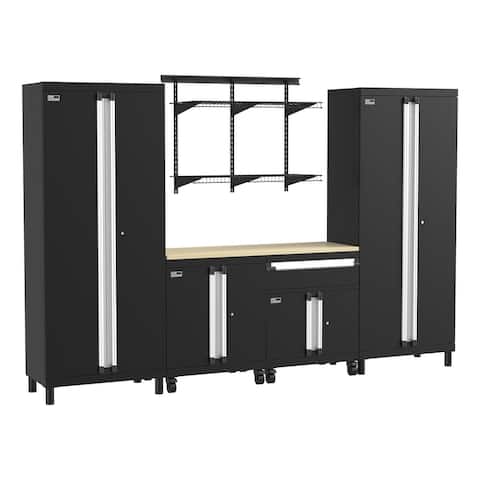 ClosetMaid ProGarage 6-pc. Steel Cabinet & MaxLoad Shelf Set