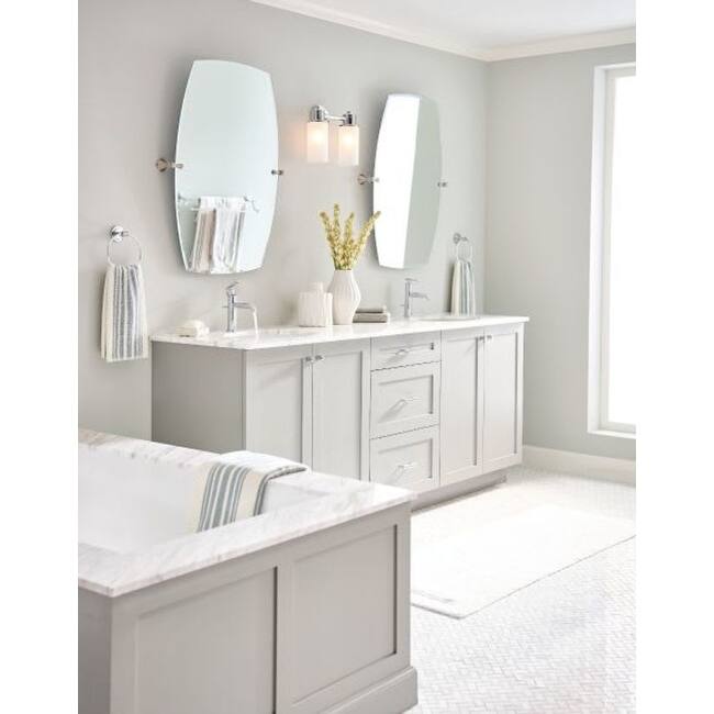 Moen Gibson 1.2 GPM Single Hole Bathroom Sink Faucet with Pop-Up Drain