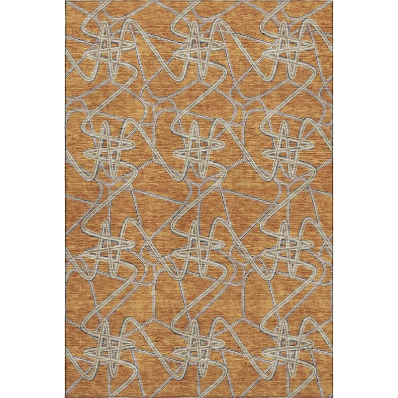 Premium Washable Super Soft Modern Maze Mayfield Rug