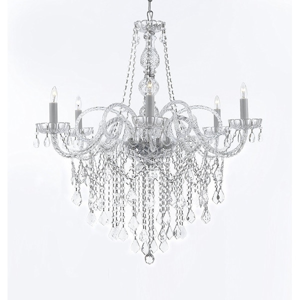 ALL-CRYSTAL CHANDELIER