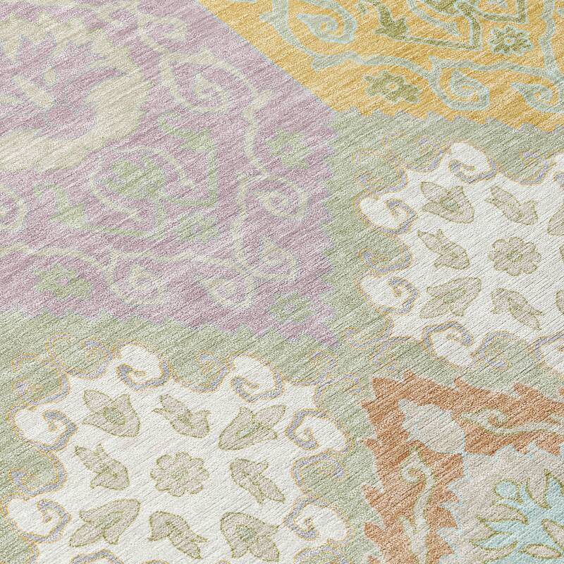 Machine Washable Indoor/ Outdoor Global Bayfield Chantille Rug