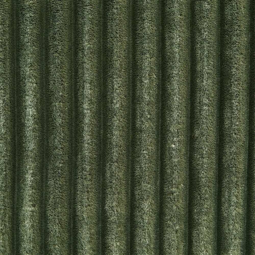 133" Corduroy 4-Seater Sofa with USB Ports, Hidden Storage Arms & Flip-Top Cup Holders