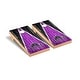 preview thumbnail 1 of 3, Prairie View A&M Panthers Weathered Cornhole Board Set