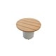 preview thumbnail 6 of 4, Deko Living 6 Place Seating Outdoor Aluminum and Teak Contour Sofas