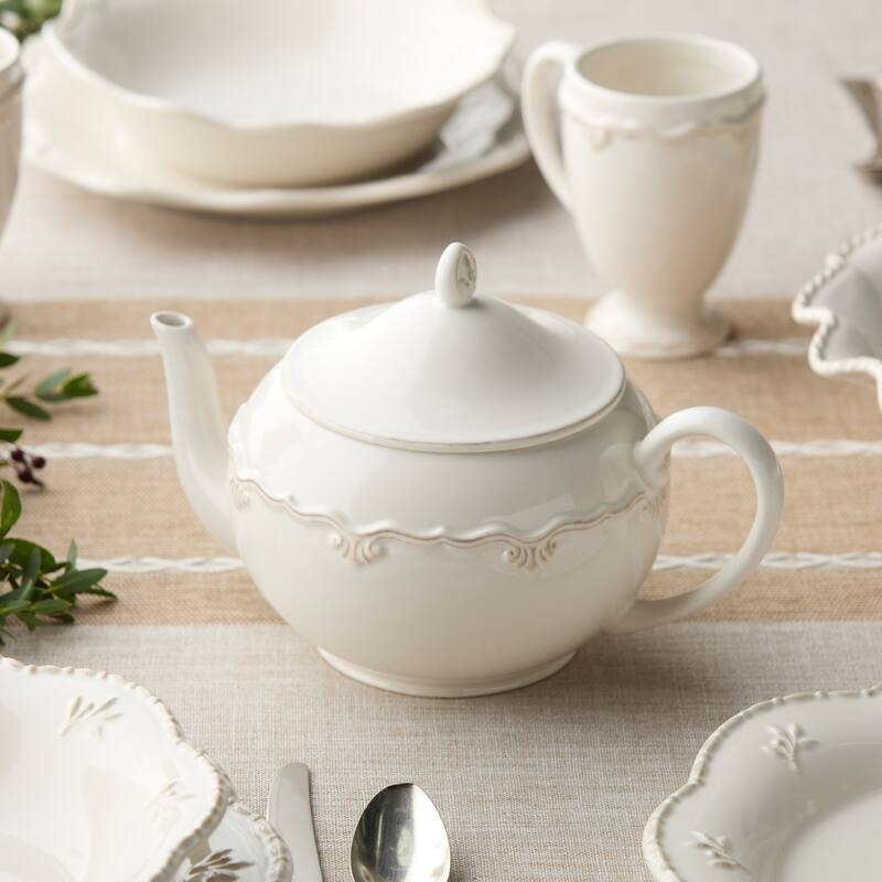 Certified International Heritage Teapot,48 oz. - 10.75"W x 7"D x 7.25"H