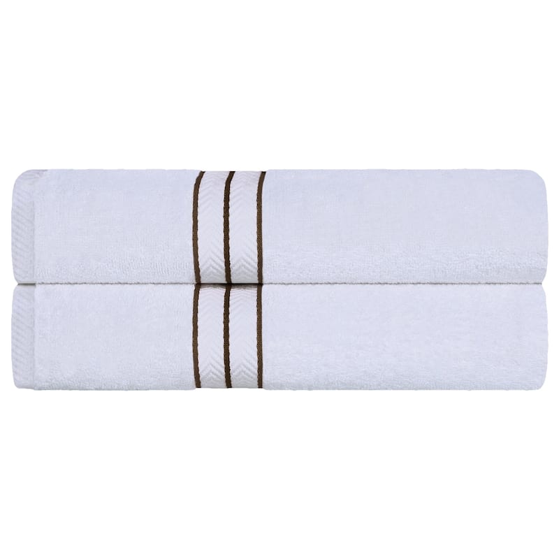 Turkish Cotton Heavyweight Bath Sheet Set of 2 by Superior