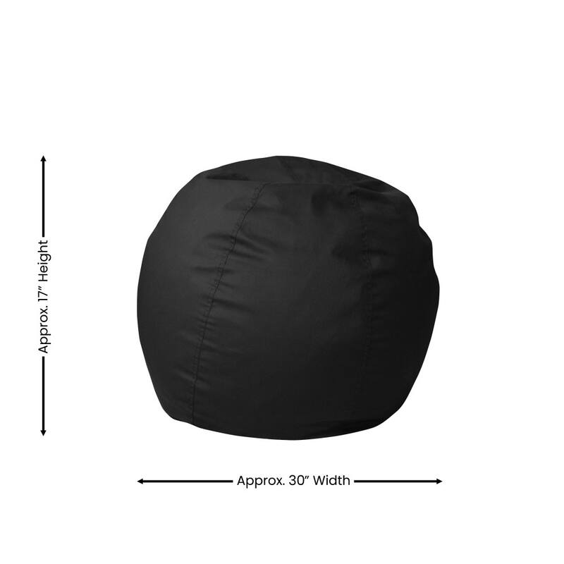 Small Refillable Bean Bag Chair for Kids and Teens