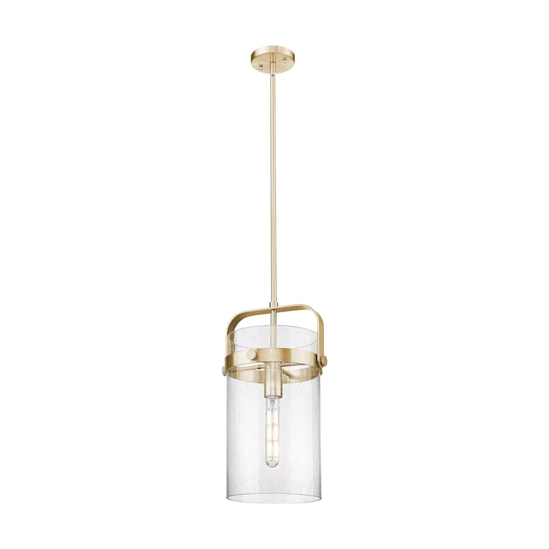 Innovations Lighting Pilaster - 1 Light 8" Stem Hung Pendant