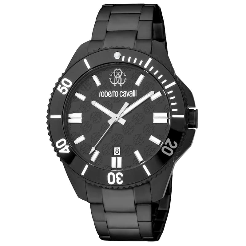 Roberto Cavalli Men's Classic Black Dial Watch - RC5G013M0115 - 6 (36)