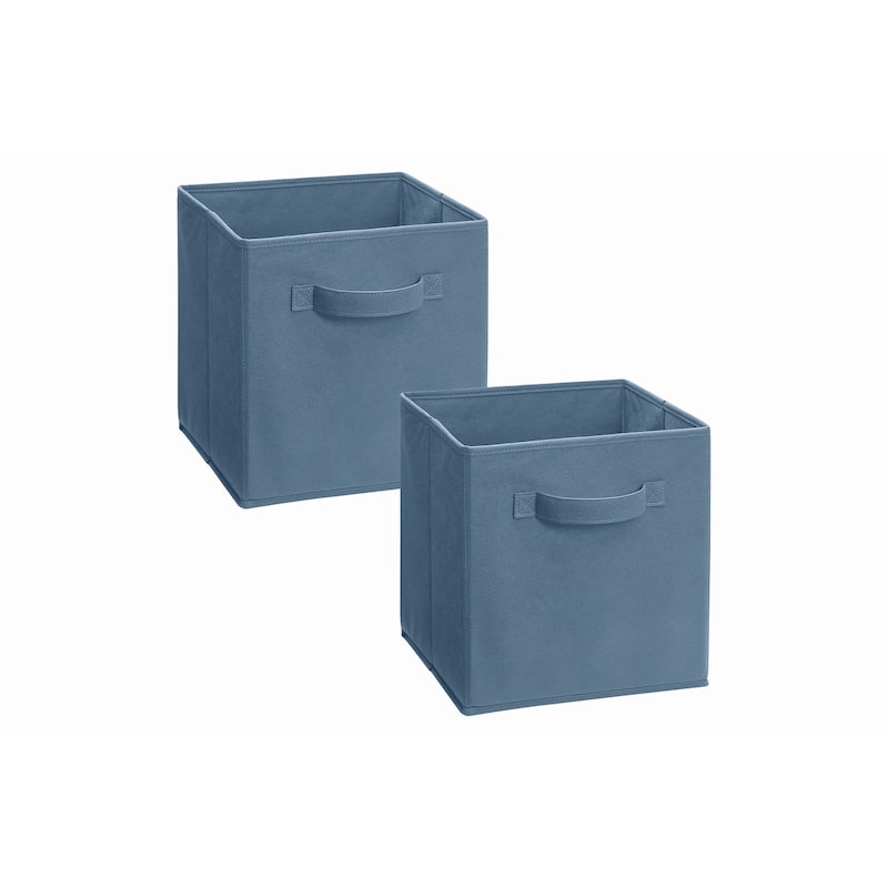 ClosetMaid Cubeical Fabric Drawer - 2 Pack - Denim Blue