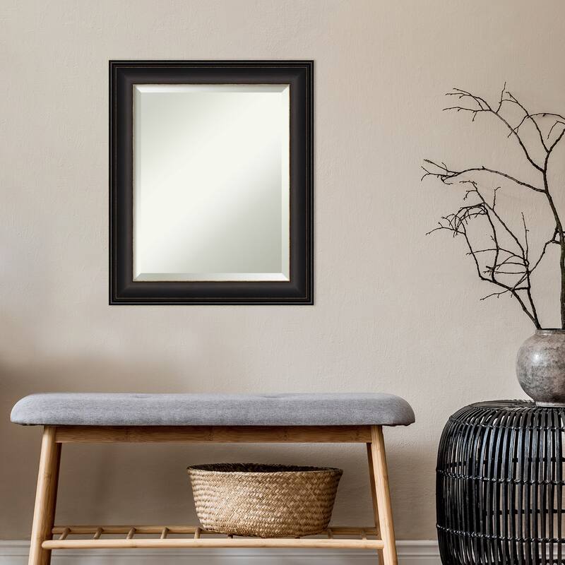 Beveled Wall Mirror - Trio Oil Rubbed Bronze Frame
