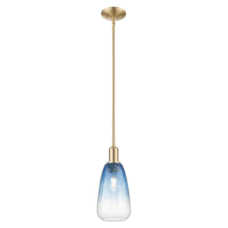 Innovations Lighting 716-1S-G480-6SB Brookhaven Almond 6" Wide Mini