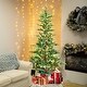 preview thumbnail 2 of 34, 4/5/6/7/8 FT PE/PVC Mixed Automatic Steel Wire Christmas Tree 5 Feet