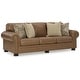 preview thumbnail 3 of 7, Signature Design by Ashley Carianna Caramel Queen Sofa Sleeper - 101" W x 40" D x 40" H