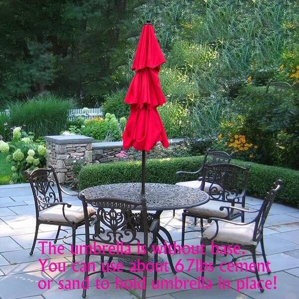 10 patio umbrella cover replacement DIY 10 ft Patio and Market Umbrella Replacement Canopy