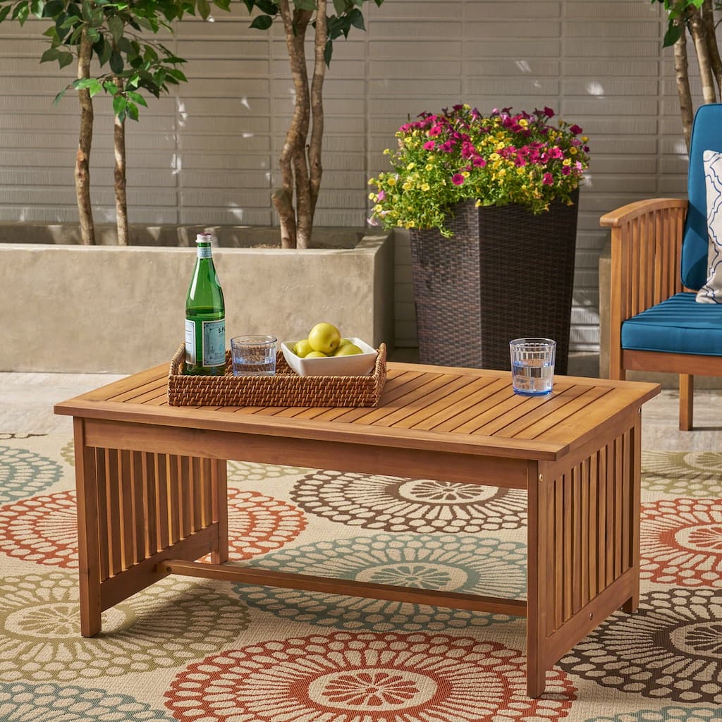 outdoor ACACIA COFFEE TABLE