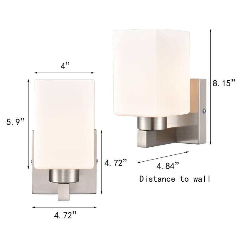 Apulia 2-Pack Wall Sconce Modern Bathroom Vanity Light