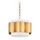 preview thumbnail 1 of 9, Quorum International 8229-4 Belinder 4 Light 22" Wide Pendant Non-Lacquered Brass