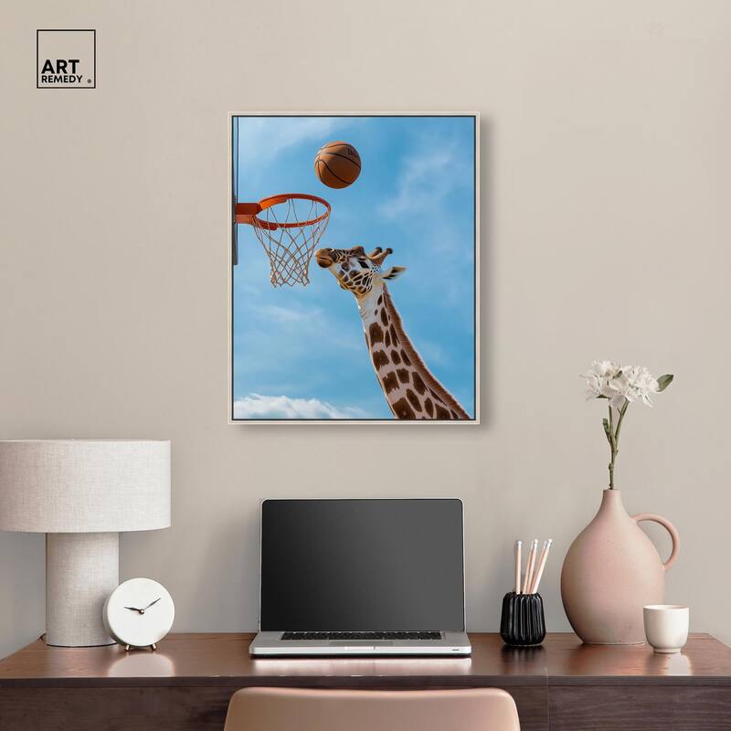 Gentle Giant's Game Canvas by Art Remedy