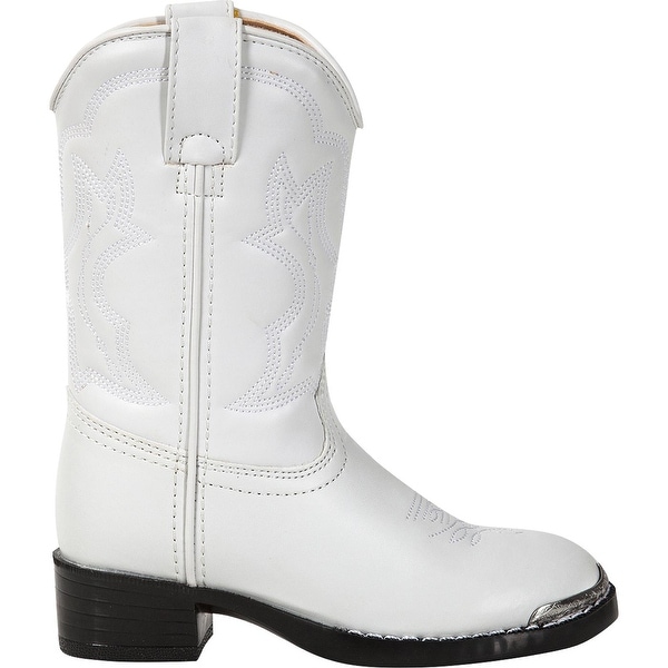 kids white cowboy boots